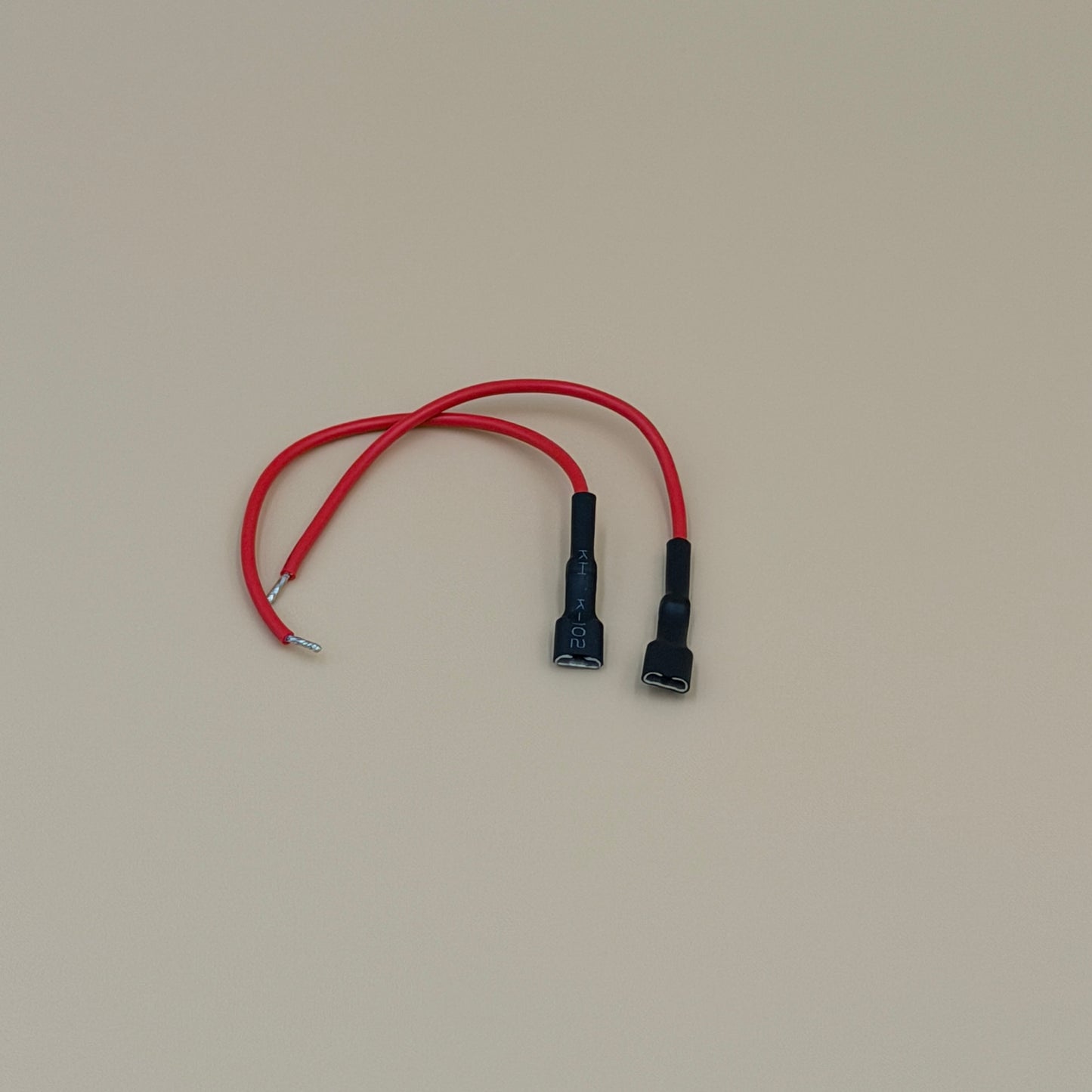 5.3mm Red Spade Cables (2 pcs)