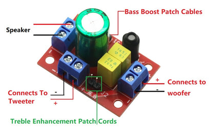 20W Speaker Electronics Kit (DIY)